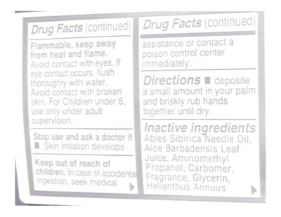 2 (Frasier Fir Hand Sanitizer Page 2)